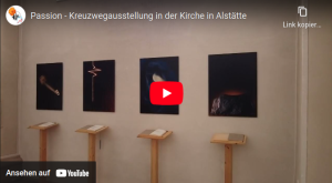 Eindrücke von der Ausstellung in St. Mariä Himmefahrt, Alstätte (Youtube - externe Seite